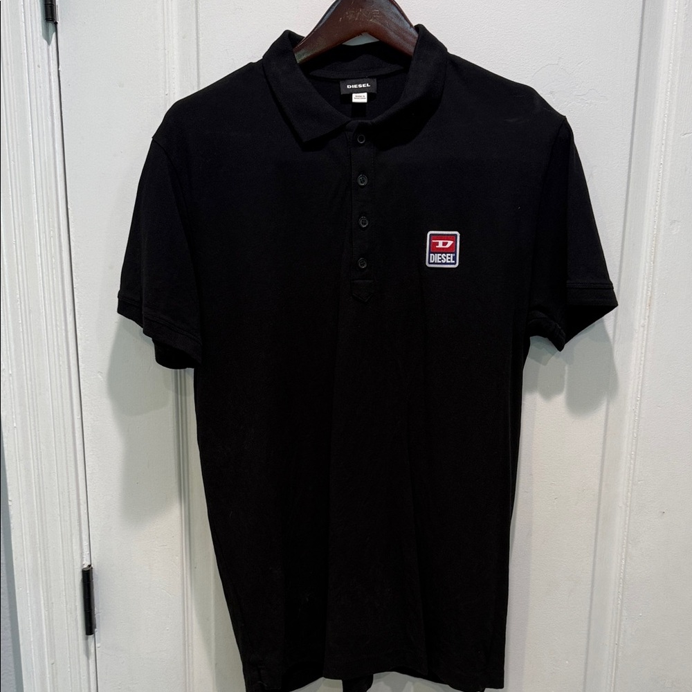 Diesel Men's Polo Shirt in Black